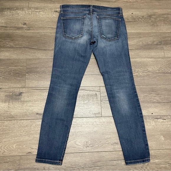 Current/Elliott The Stiletto Skinny Jeans Townie Blue Size 27. - Picture 7 of 11